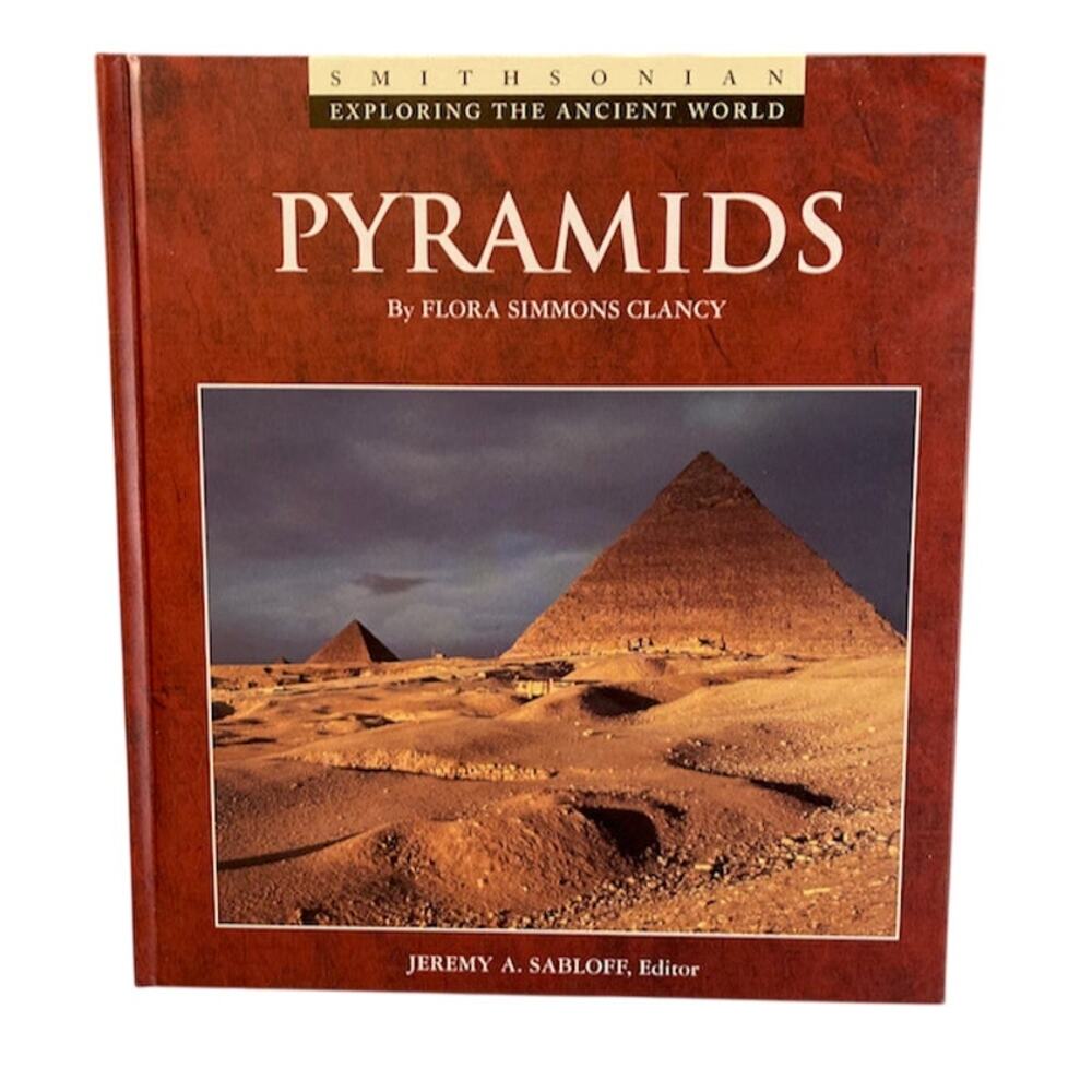 Smithsonian's Exploring the Ancient World: Pyramids, Simmons Clancy, 1994 EUC